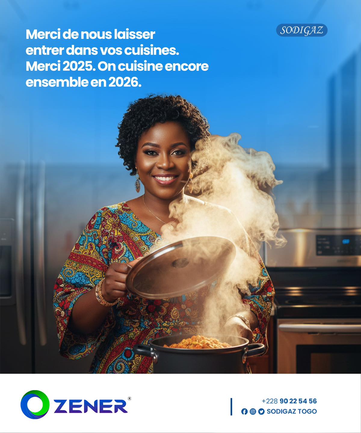 Cuisine professionnelle utilisant le gaz PeterGaz